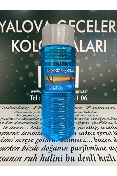YALOVA GECELERİ Akdeniz Akşamları Kolonyası 490 mL