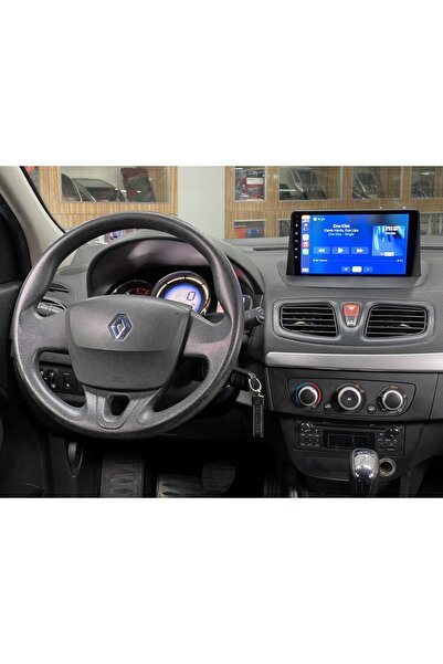 Carnavi RENAULT FLUENCE ve MEGANE 3 UYUMLU 2gb ram 32 ANDROİD MULTİMEDYA KABLOSUZ CARPLAY GERİ GÖRÜŞ KAMERA
