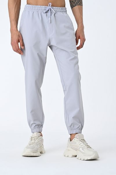 AMAZING CRASH Rubber Leg Raised Jogger Pants