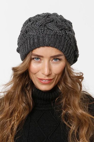 EKstore 4 Basket Knitted Lined Knitwear Beret