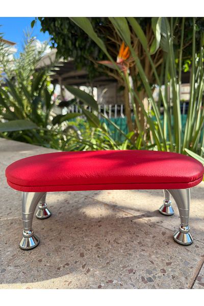 Nail Box Manicure Table Red