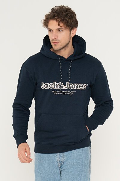 Jack & Jones Φούτερ με κουκούλα με λογότυπο - Lakewood