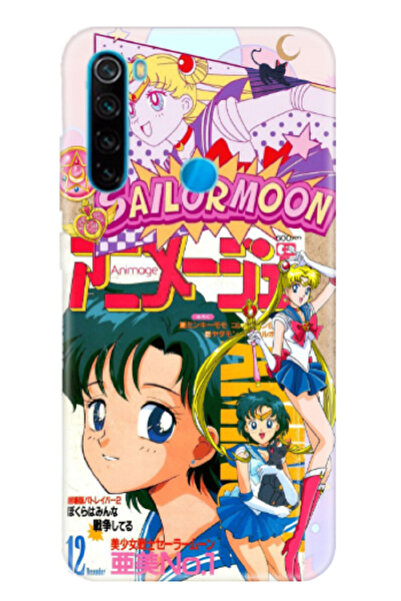 Newon حافظة هاتف مطبوعة على شكل سيلور مون لهاتف XIAOMI Note 8