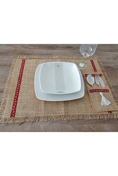 Derenimo Yılbaşı Jüt 2'li Kaşıklık Servis