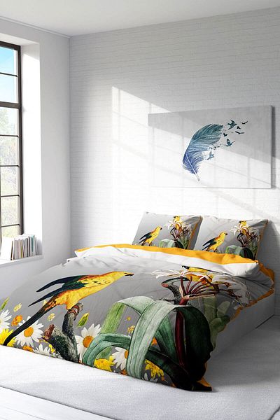 MonoHome Double King Size Green Puzhou 3D Duvet Cover Set - 220X240Cm