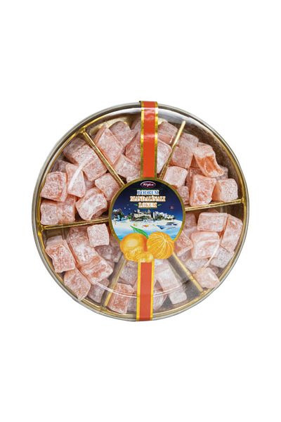 Tuğba Kuruyemiş 315 Gr Turkish Delight with Mandarin