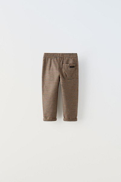 Zeyder Kids Baby Boy Plaid Trousers