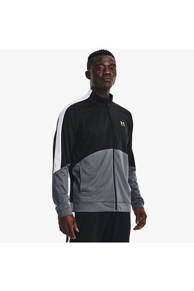 Under Armour Jachetă casual neagră pentru bărbați Tricot Fashion
