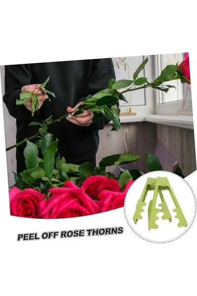 Ziraat Evim Gül Dikeni Sökücü, Profesyonel Gül Yaprağı Diken Sıyırıcı Alet, Gül Diken Sökücü Plastik