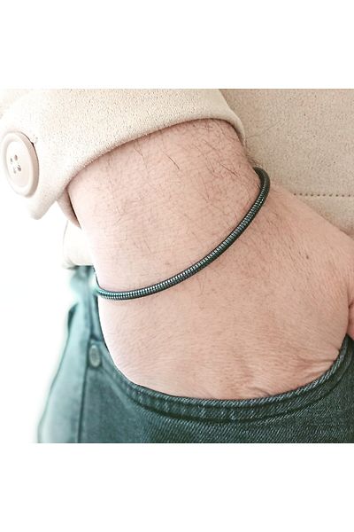 derinaks Men's Steel Bracelet