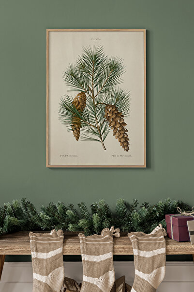 Artavessa Tek Parça Ahşap Çerçeveli Poster Tablo