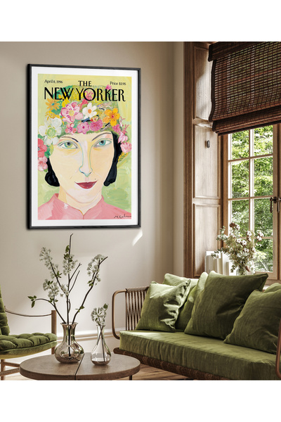 HOMEPACK Pictură în serie New Yorker cu un singur cadru Pictură poster de art...