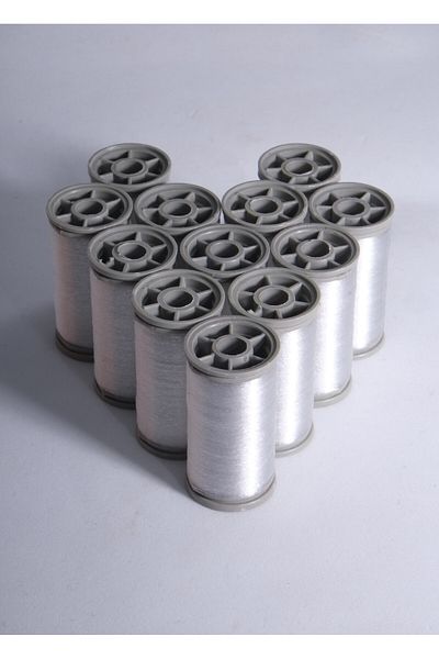 Eskişehir hobi sanat 12 Pieces of 200 Meters Ghost Rope 0.10 Mm Fish Line (TOTAL 2400 METERS)