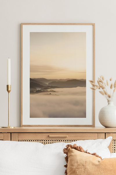 Artavessa Tek Parça Çerçeve Görünümlü Mdf Tablo