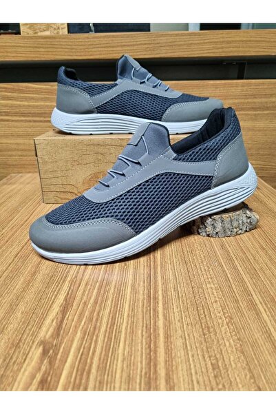 abinstore Günlük Spor Ayakkabı Yazlık Mevsimlik Ultra Hafif 45-46-47 Numara Büyük Boy Aqua Ayakkabı