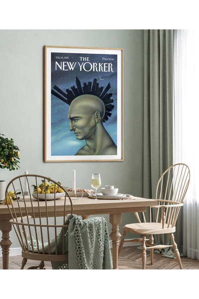 HOMEPACK Pictură în serie New Yorker cu un singur cadru Pictură poster de art...