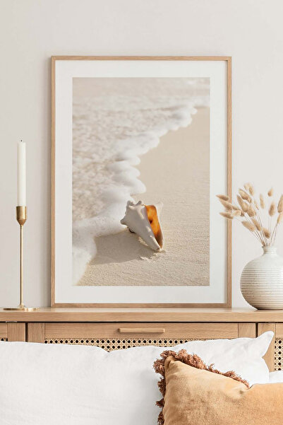 Artavessa One Piece Poster Painting with Wooden Frame
