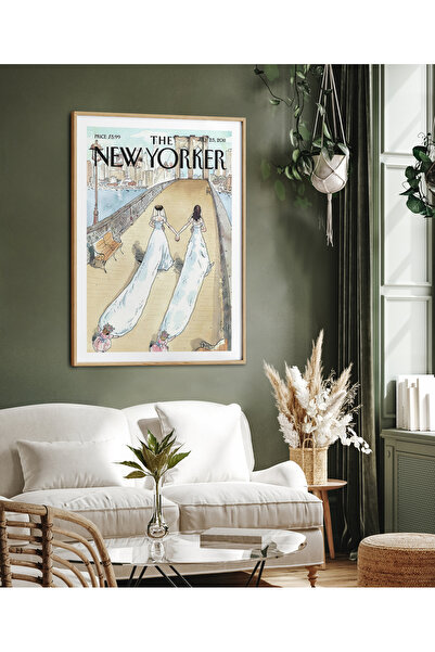 HOMEPACK Pictură în serie New Yorker cu un singur cadru Pictură poster de art...