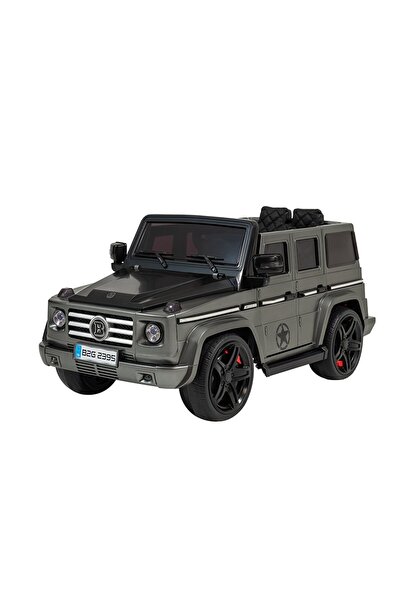 Baby2Go 2395 Safari Uzaktan Kumandalı Deri Koltuklu 12 Volt Akülü Araba Antrasit