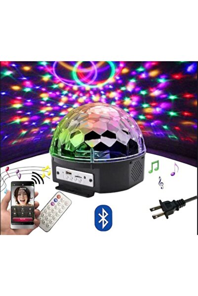 LEERFEI Disko Topu Bluetooth Hoparlör Lazer Küre Işıklı