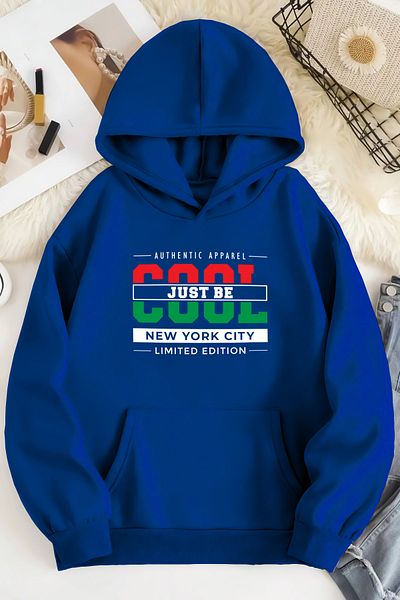 mw memowear Унисекс суитшърт с 2 струни и повдигнат готин принт на саксофон