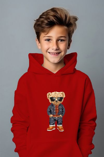 ADA BEBEK ÇOCUK Boho Oversize суичър в стил за момче