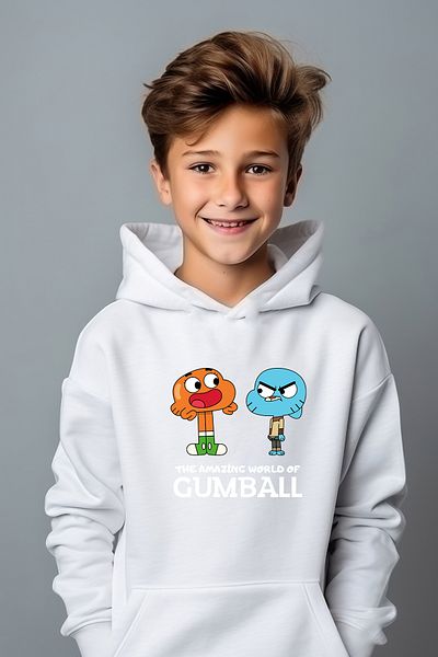 ADA BEBEK ÇOCUK Φούτερ με στάμπα Gumball για αγόρι
