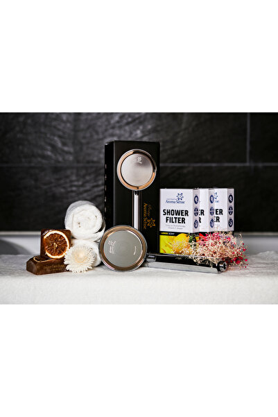 Arona Sense Prestige Pink Gold Lüx Duş Başlığı