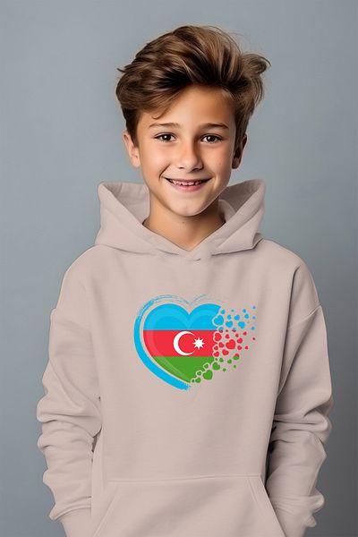 ADA BEBEK ÇOCUK Φούτερ για αγόρι με στάμπα Αζερμπαϊτζάν