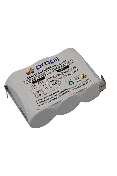 POWER-XTRA 3.6 V 1500 Mah Şarjlı Süpürge Bataryası