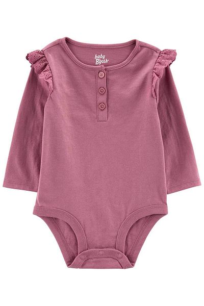 OshKosh Baby Girl Long Sleeve T-shirt Purple