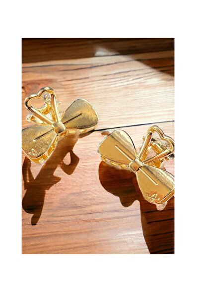 EBMER 2 BUCĂȚI DE CULORI AURIE FIGURĂ DE FLORETĂ CATARAMĂ