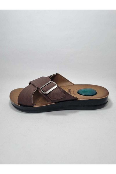 abinstore Gel Orthopedic Sole Slippers Casual Buckle Adjustable Comfortable Slippers (With Heel Spurs)