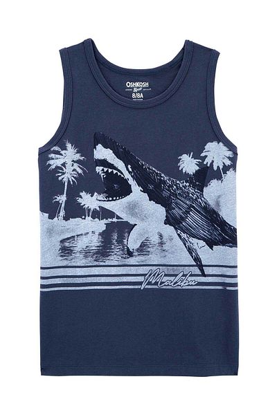 OshKosh Tricou fără mâneci pentru băiat, albastru