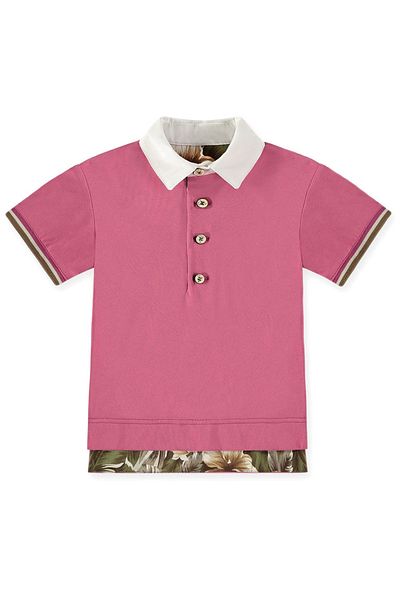 Pan Con Chocolate Boy's T-shirt Fuchsia