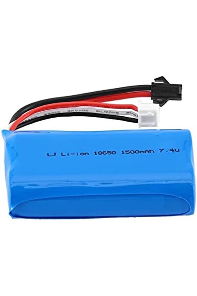 Orion 7.4v 1500mah 18650 Li-on Siyah Soketli Oyuncak Pili Sp2p Soket