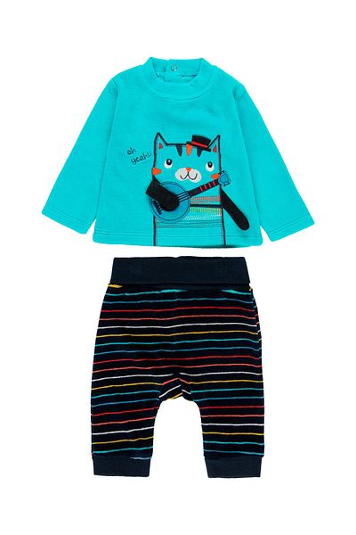 Boboli Baby Boy Top and Bottom Set 2 Pack
