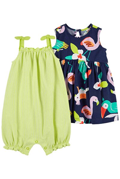 Carter's Kız Bebek Tulum Set 2'li Paket