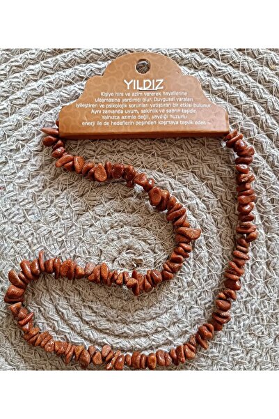 devritarz قلادة نجمة من الحجر الطبيعي - تصميم شفاء من الحجر المكسور