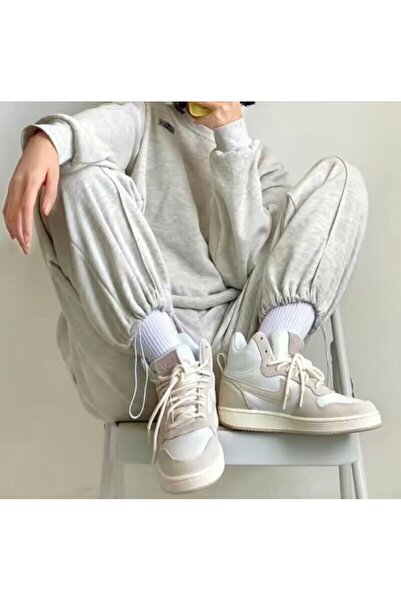Nike Court Borough Mid Premium ' Sail Light Orewood Brown '