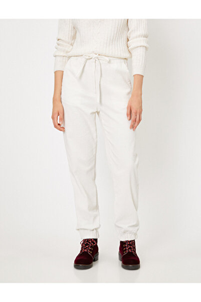 Koton Kalhoty s kravatou v pase