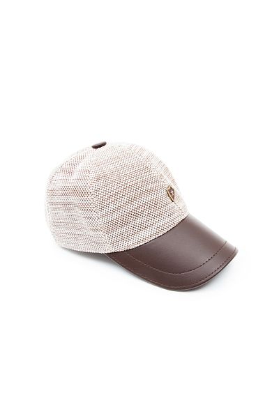 Tamer Tanca Men's Genuine Leather Hat Hat 524 1080 Spk Sk22/23