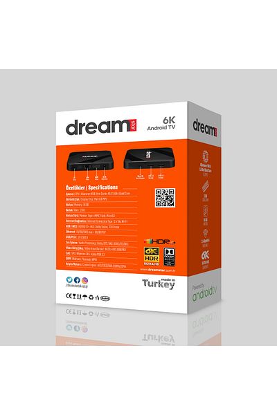 Dreamstar i1 6K ANDROID TV BOX THOUSAND APPLICATION LIVE TV