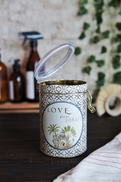 EVLE Er117-6ı Forrest Gray Love Patterned Spice Shaker 1.1 Lt