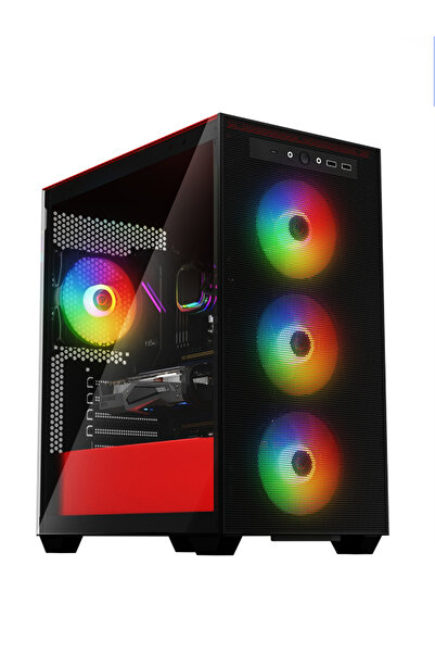 RAMTECH BİLGİSAYAR CURRENT V60 İ5 12400F 32GB RAM 960GB SSD RTX3050 8GB 23.6 CURVED MONİTÖR OYUN BİLGİSAYARI