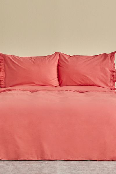 Karaca Home Denim Azur Single Duvet Cover Set Red