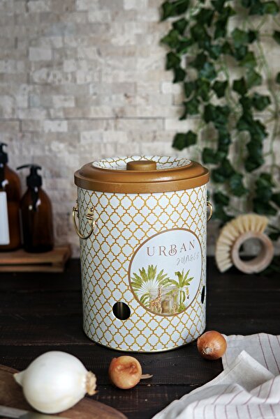 EVLE Er180-7ı Forrest Yellow Urban Desenli Soğanlık, Soğan Sepeti, Sebzelik