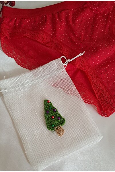 SOUL BY A&B Dantelli Kırmızı Külot Yılbaşı Hediyesi Kutulu Külot Iç Çamaşırı Hediye S Beden