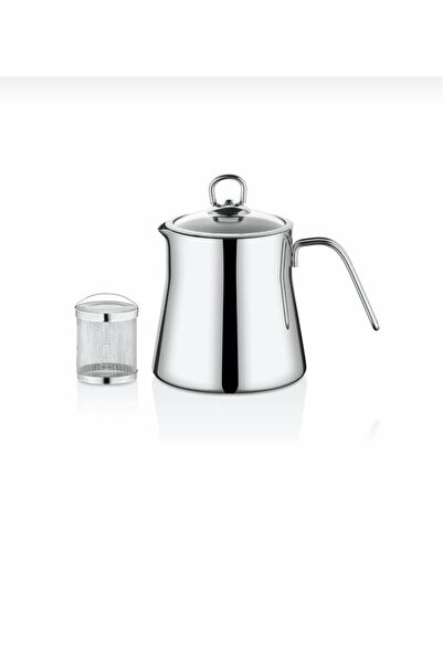 TRENDBULL Süzgeçli Kapaklı Bitki Çayı Demliği 800 ML