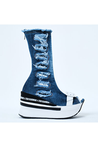 StarBlueMooN KADIN KOT ÇİZME YAZLIK 5037